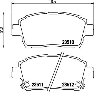 Magneti Marelli 363700483051 - Jarrupala, levyjarru inparts.fi