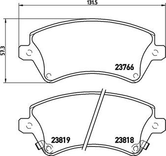 Magneti Marelli 363700483064 - Jarrupala, levyjarru inparts.fi