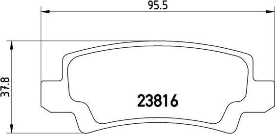 Magneti Marelli 363700483065 - Jarrupala, levyjarru inparts.fi