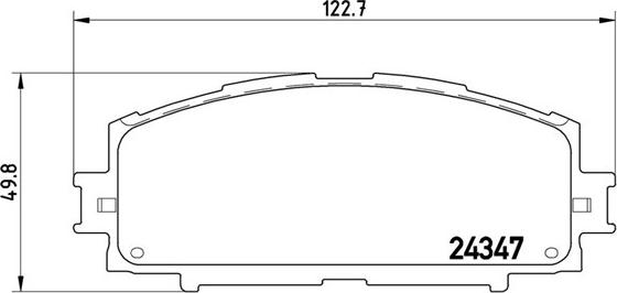 Magneti Marelli 363700483086 - Jarrupala, levyjarru inparts.fi