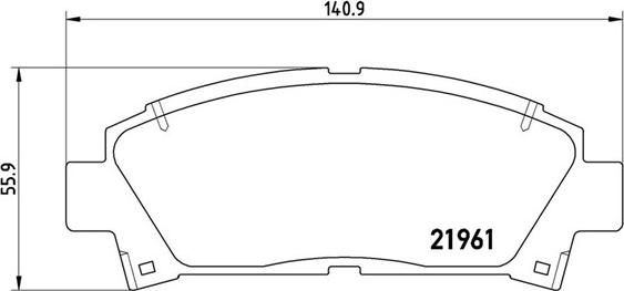 Magneti Marelli 363700483028 - Jarrupala, levyjarru inparts.fi