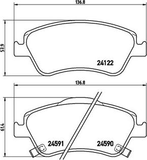 Magneti Marelli 363700483079 - Jarrupala, levyjarru inparts.fi