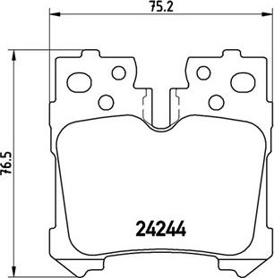 Magneti Marelli 363700483076 - Jarrupala, levyjarru inparts.fi