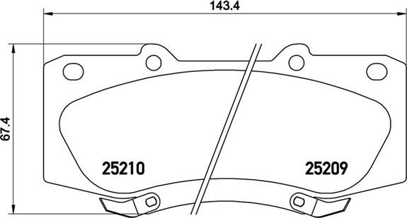 Magneti Marelli 363700483140 - Jarrupala, levyjarru inparts.fi