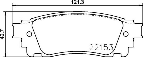 Magneti Marelli 363700483166 - Jarrupala, levyjarru inparts.fi