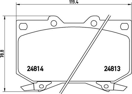 Magneti Marelli 363700201878 - Jarrupala, levyjarru inparts.fi