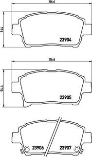 Magneti Marelli 363700483103 - Jarrupala, levyjarru inparts.fi