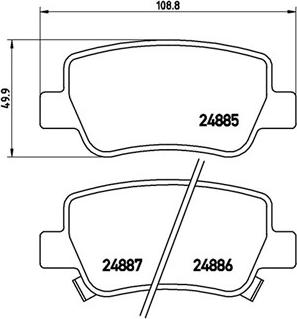 Magneti Marelli 363700483112 - Jarrupala, levyjarru inparts.fi