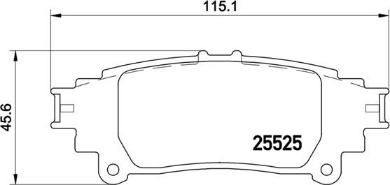 Magneti Marelli 363700483132 - Jarrupala, levyjarru inparts.fi