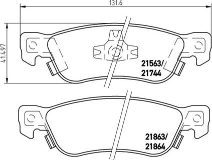 Magneti Marelli 363700434003 - Jarrupala, levyjarru inparts.fi