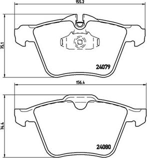 Textar TX0725 - Jarrupala, levyjarru inparts.fi