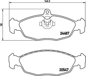 Magneti Marelli 363700436017 - Jarrupala, levyjarru inparts.fi