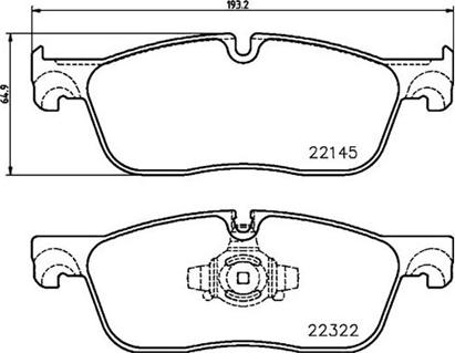 Magneti Marelli 363700436035 - Jarrupala, levyjarru inparts.fi