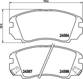 Magneti Marelli 363700430043 - Jarrupala, levyjarru inparts.fi