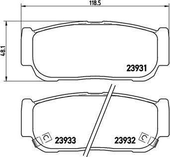 Magneti Marelli 363700430057 - Jarrupala, levyjarru inparts.fi