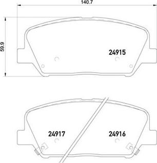 Magneti Marelli 363700530065 - Jarrupala, levyjarru inparts.fi