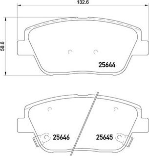 Magneti Marelli 363700430066 - Jarrupala, levyjarru inparts.fi