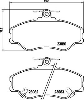 Magneti Marelli 363700430005 - Jarrupala, levyjarru inparts.fi