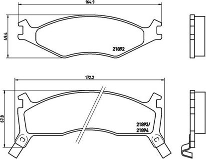 Magneti Marelli 363700430006 - Jarrupala, levyjarru inparts.fi