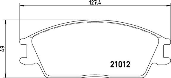 Magneti Marelli 363700430001 - Jarrupala, levyjarru inparts.fi