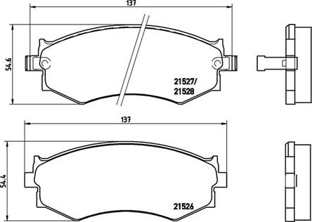 Magneti Marelli 363700430002 - Jarrupala, levyjarru inparts.fi