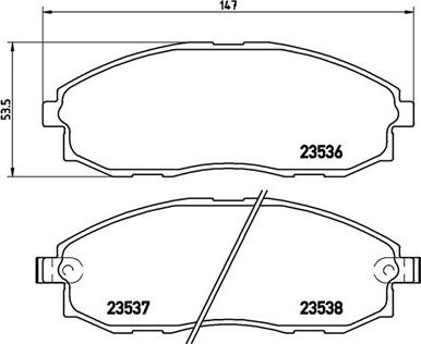 Magneti Marelli 363700430010 - Jarrupala, levyjarru inparts.fi