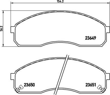 Magneti Marelli 363700430012 - Jarrupala, levyjarru inparts.fi