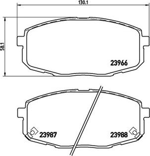 Magneti Marelli 363700430034 - Jarrupala, levyjarru inparts.fi