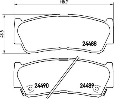 Magneti Marelli 363700430037 - Jarrupala, levyjarru inparts.fi