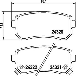 Magneti Marelli 363700430025 - Jarrupala, levyjarru inparts.fi