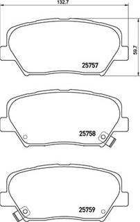 Magneti Marelli 363700430070 - Jarrupala, levyjarru inparts.fi