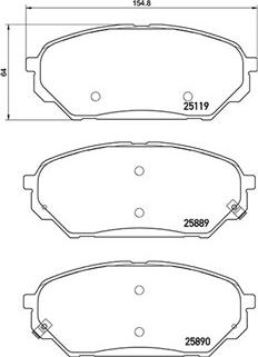 Magneti Marelli 363700430071 - Jarrupala, levyjarru inparts.fi