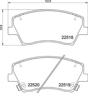 Magneti Marelli 363700430107 - Jarrupala, levyjarru inparts.fi