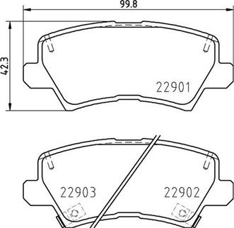 Magneti Marelli 363700430111 - Jarrupala, levyjarru inparts.fi