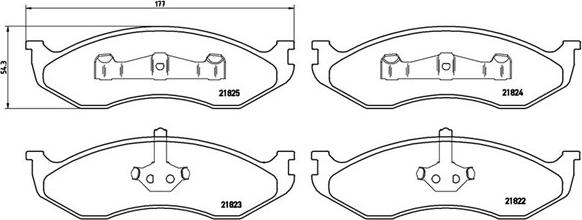 Magneti Marelli 363700437004 - Jarrupala, levyjarru inparts.fi