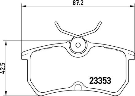 Magneti Marelli 363700424047 - Jarrupala, levyjarru inparts.fi