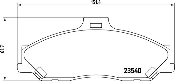 Magneti Marelli 363700424051 - Jarrupala, levyjarru inparts.fi