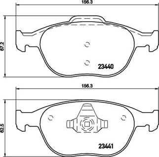 Magneti Marelli 363700424058 - Jarrupala, levyjarru inparts.fi