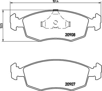 Magneti Marelli 363700424019 - Jarrupala, levyjarru inparts.fi