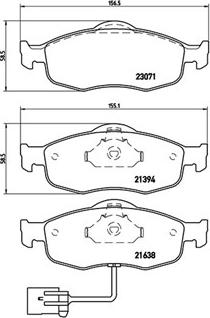 Magneti Marelli 363700424034 - Jarrupala, levyjarru inparts.fi