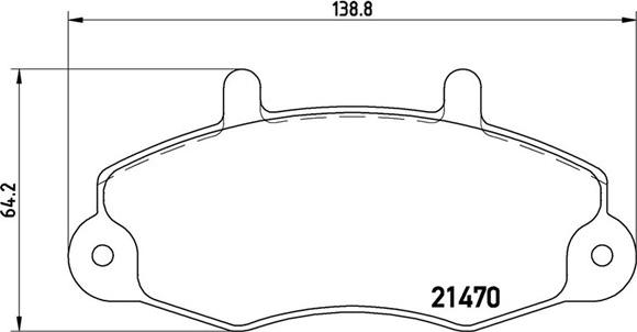 Magneti Marelli 363700424032 - Jarrupala, levyjarru inparts.fi