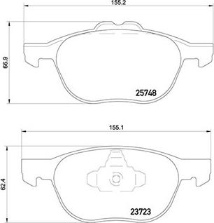 Magneti Marelli 363700424158 - Jarrupala, levyjarru inparts.fi