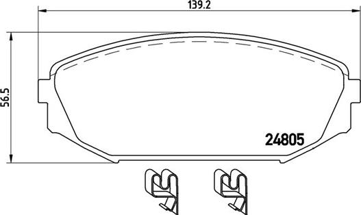 Magneti Marelli 363700428049 - Jarrupala, levyjarru inparts.fi