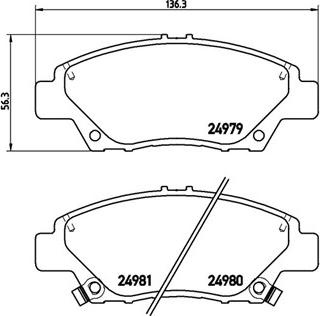 Japanparts PA410MK - Jarrupala, levyjarru inparts.fi