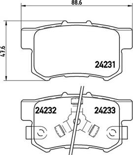 Japanparts PP-445MK - Jarrupala, levyjarru inparts.fi