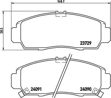 Magneti Marelli 363700528034 - Jarrupala, levyjarru inparts.fi