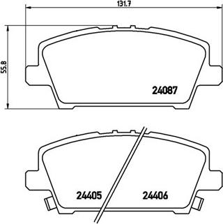 Japanparts JPA403AF - Jarrupala, levyjarru inparts.fi