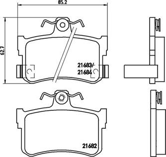 Magneti Marelli 363700428027 - Jarrupala, levyjarru inparts.fi