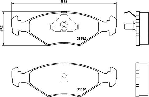 Magneti Marelli 363700423040 - Jarrupala, levyjarru inparts.fi