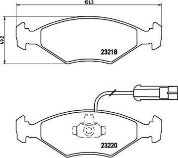 Magneti Marelli 363700423056 - Jarrupala, levyjarru inparts.fi